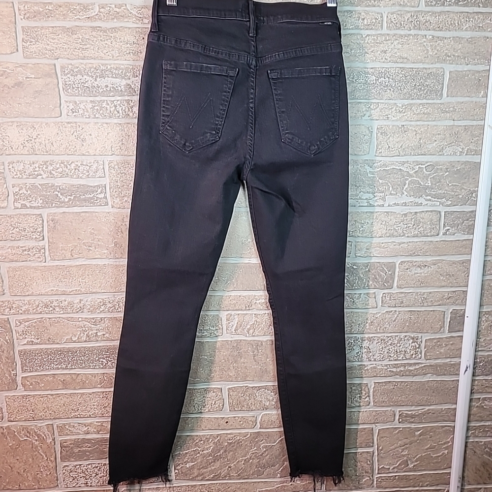 MOTHER Jeans Stunner zip ankle step fray & The Rascal Ankle Snippet - Picture 9 of 15